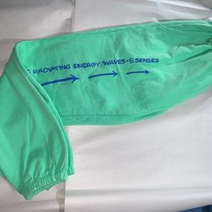 NWT Bianca Chandon size L 5 senses SWEATPANTS